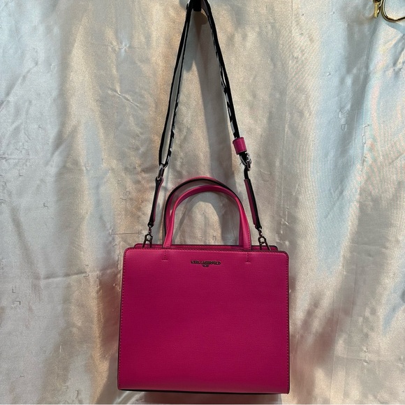 KARL LAGERFELD NWT CROSSBODY/TOTE - Picture 4 of 15